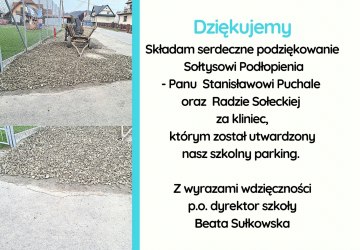 Podziękowanie