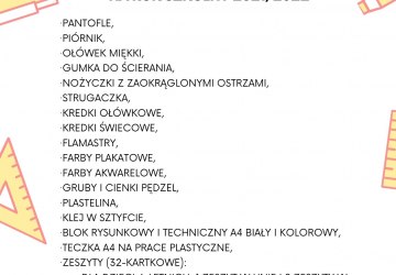 Wyprawka dla Przedszkolaków