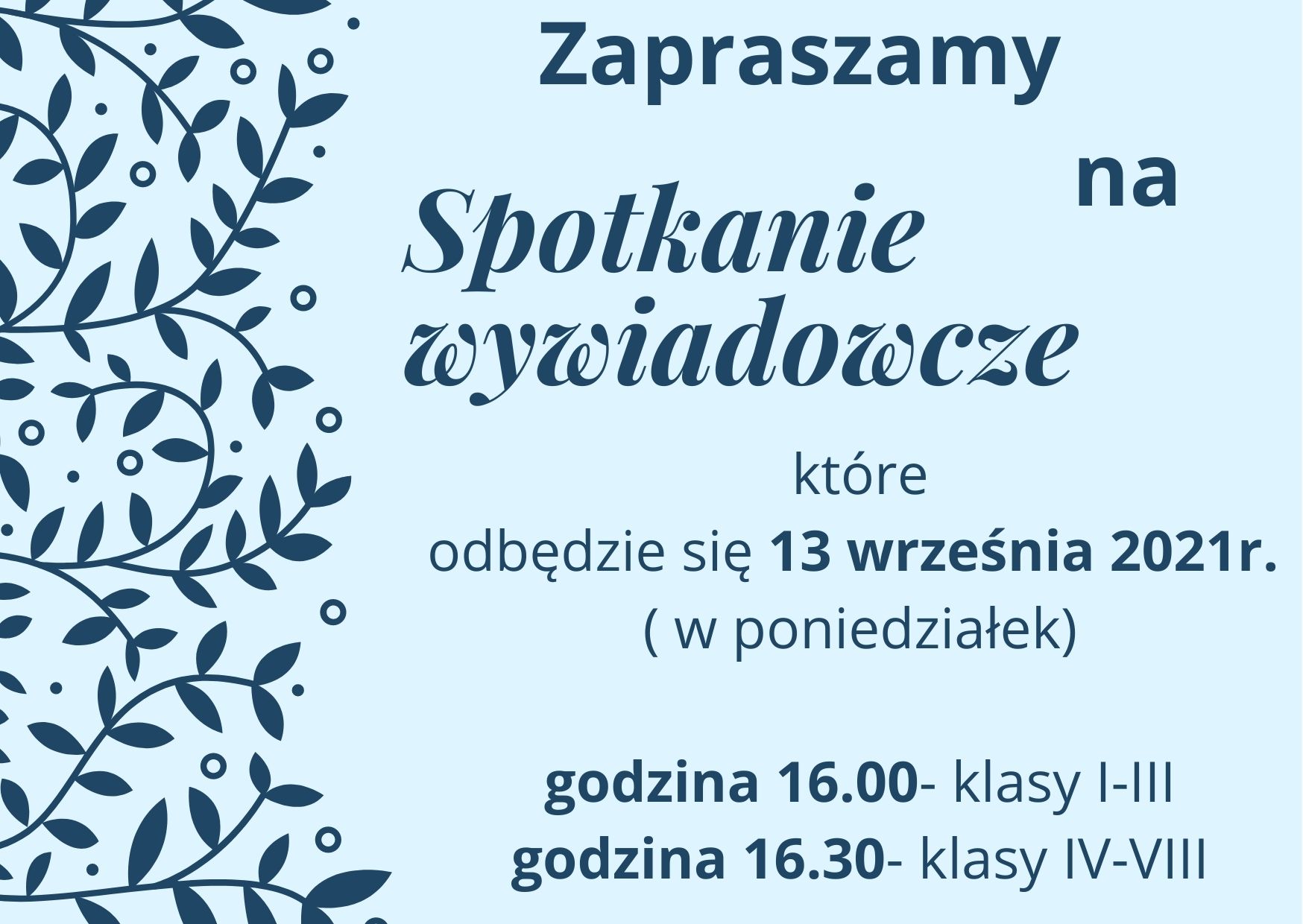 Spotkanie wywiadowcze