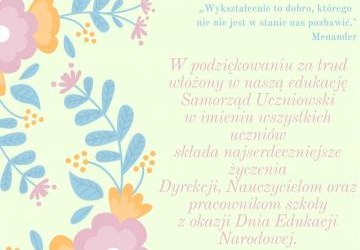 Dzień Edukacji Narodowej