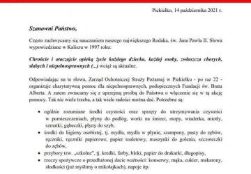 Włącz się w zbiórkę organizowaną przez OSP w Piekiełku