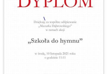 „Szkoła do hymnu”