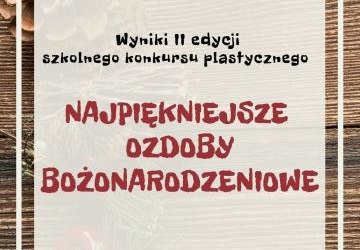 II Świąteczny konkurs bożonarodzeniowy