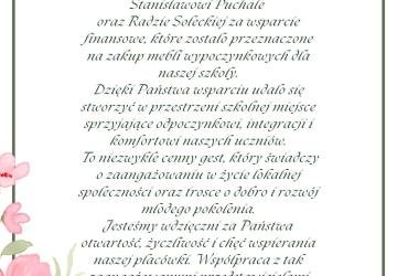 Podziękowania