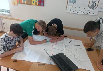 Nasza Gmina na mapie - czyli Siódmoklasiści w akcji!