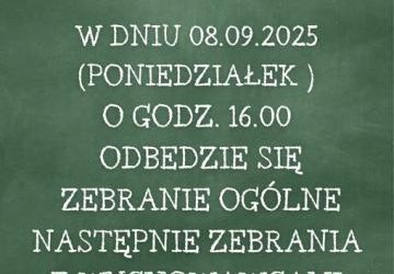 Zebranie z Rodzicami