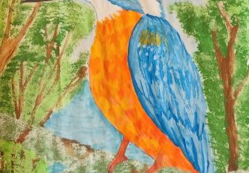 Prace naszych uczniów na XX Międzynarodowy Przegląd Plastyczny „Ogród Piękna, Dobra i Radości” edycja 2026