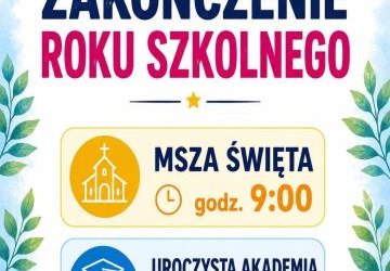 Zakończenie roku szkolnego