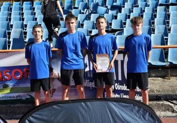 Powiatowe Zawody Indywidualne Ligi Lekkoatletycznej w Mszanie Dolnej i Gminny Turniej Halowej Piłki Nożnej.